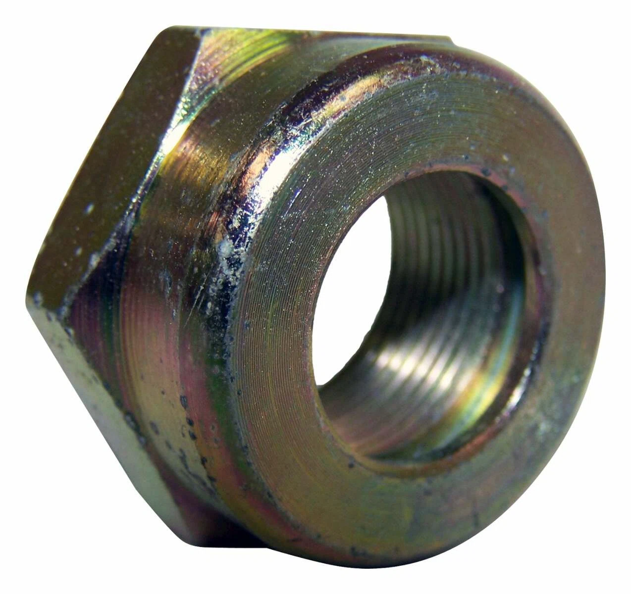 Vintage - Metal Silver Steering Wheel Nut - A633
